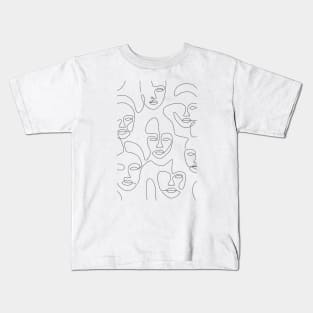 Beauty Portraits Kids T-Shirt